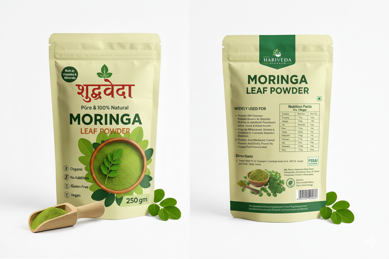 Shudhveda Organic Moringa Powder: The Ultimate Superfood for Daily Wellness